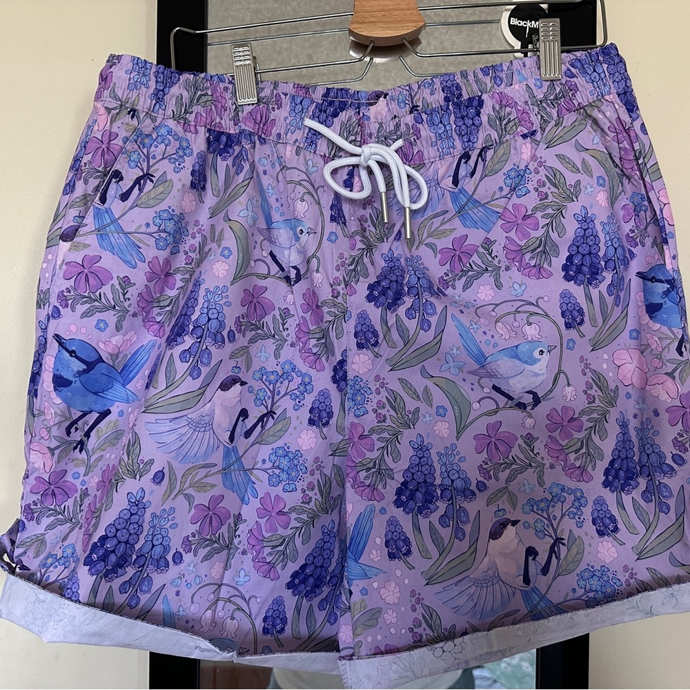 Fairy Garden Print Unisex Shorts